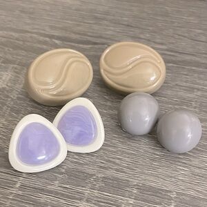 80’s Acrylic Earrings